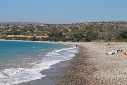 Пляж Авдиму на Кипре
