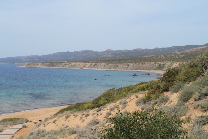 Пляж Лара на полуострове Акамас на Кипре