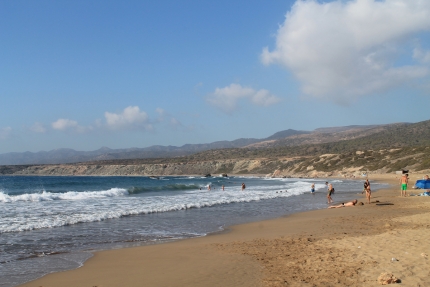 Пляж Лара на полуострове Акамас на Кипре
