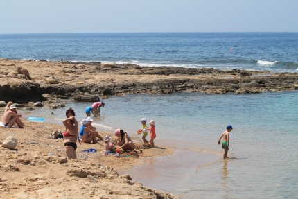 Пляж Пахиаммос 1 в Пафосе