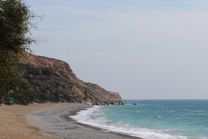 Нудистский пляж в заливе Писсури на Кипре