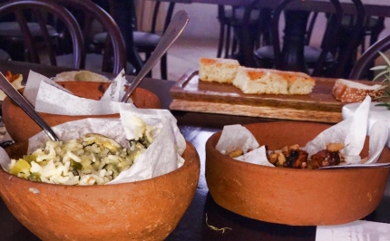 Постные блюда в ресторане Archontiko Papadopoulou