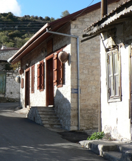 Дом традиционной кипрской архитектуры в деревне Килани