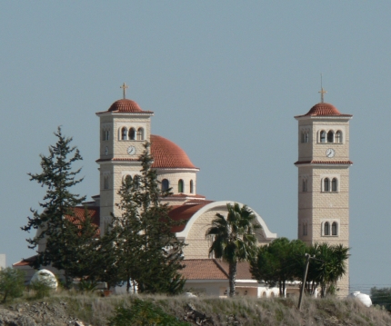 Новая церковь Иоанна Предтечи в деревне Корнос