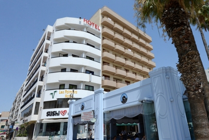Les Palmiers Beach Hotel 2* в Ларнаке на Кипре