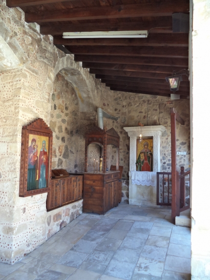 Монастырь Cвятой Феклы в деревне Мосфилоти на Кипре