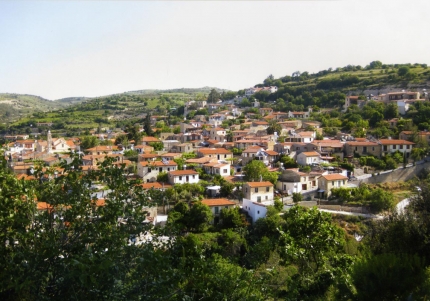 Деревня Арсос на Кипре