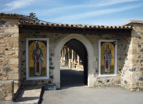Монастырь святого Ираклидия в деревне Политико на Кипре