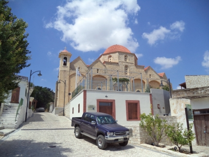 Церковь Святой Варвары в деревне Саламиу на Кипре