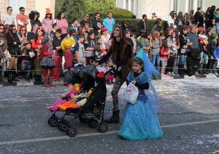 Главный карнавальный парад-2014 в Пафосе