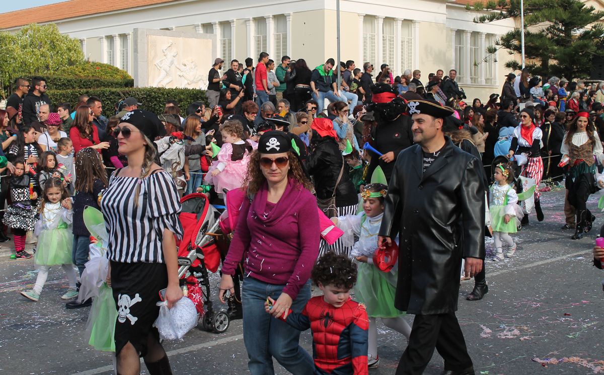 Главный карнавальный парад-2014 в Пафосе