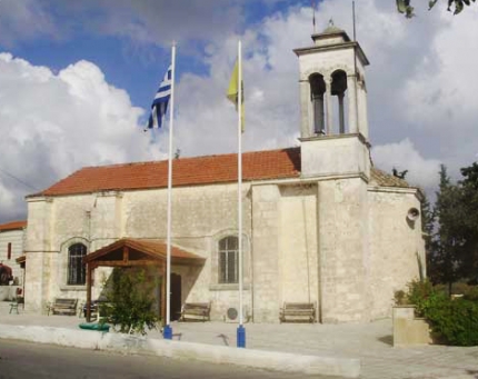 Храм Божьей Матери Хриселеусы в деревне Полеми на Кипре