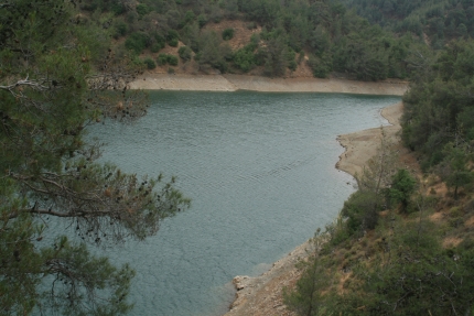 Водохранилище Помос на Кипре