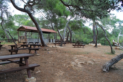 Место для пикника Пикни рядом с деревней Пейя на Кипре