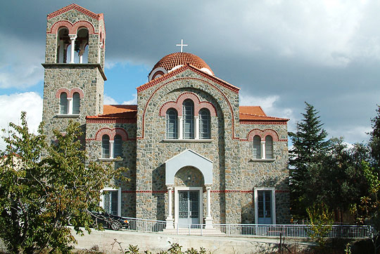 Церковь Божьей Матери Фанеромени в деревне Платрес на Кипре