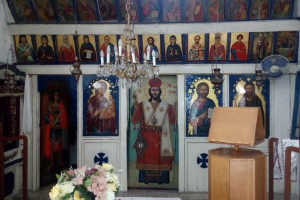 Церковь Панагии Хрисополитиссы и Святой Кирияки в Полисе
