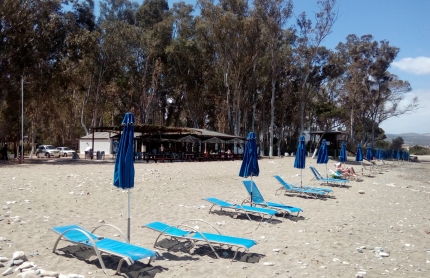 Пляж Дасуди в Полисе на Кипре