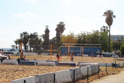 Волейбол на пляже в Героскипу