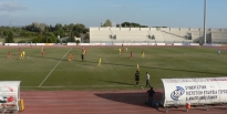 Футбольное поле в Атлетик центре в Героскипу