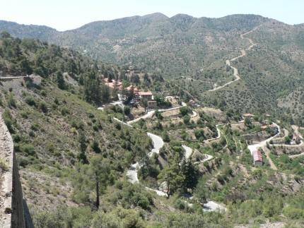 Монастырь Махерас в горах Троодоса