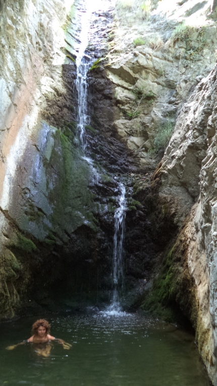 Водопад Милломерис в Троодосе