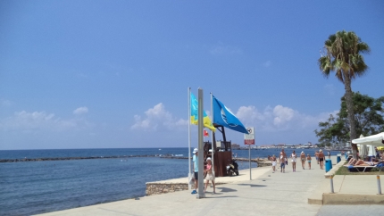 Муниципальный пляж Аликес в Като Пафосе