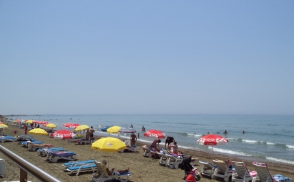 Пляж Курион на Кипре