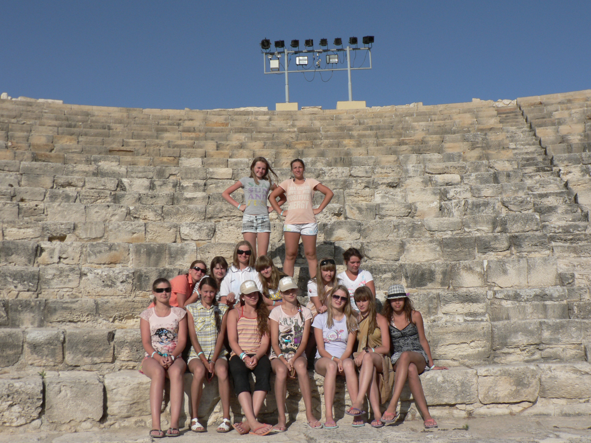 Учебно-тренировочные сборы на Кипре в мае-июне 2012 года. Древний город Курион