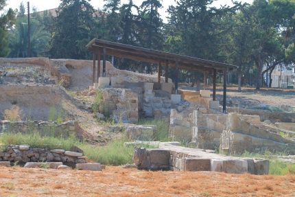 Археологический парк Китиона в Ларнаке на Кипре