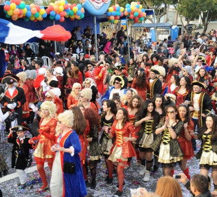 Ежегодный Карнавал в Лимассоле