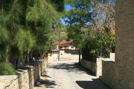 Деревня Силику на Кипре