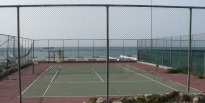 Теннисные корты на пляже в Героскипу