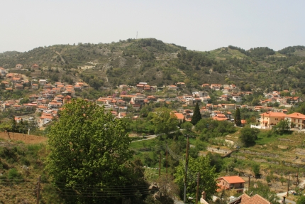Деревня Хандрья на Кипре