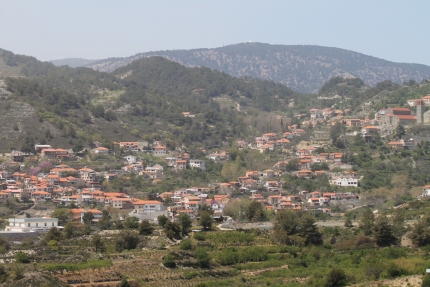 Деревня Киперунда на Кипре