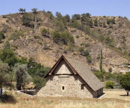 Церковь Панагии Подиту в деревне Галата на Кипре