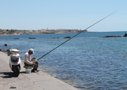 Киприот на рыбалке